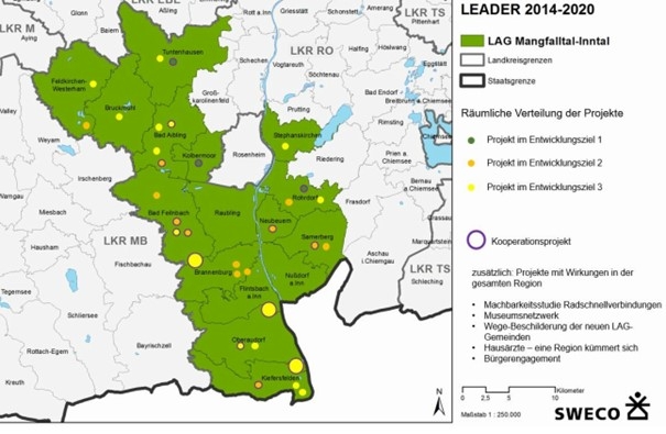 Evaluierung der Lokalen Entwicklungsstrategie  (LES) 2014-2020